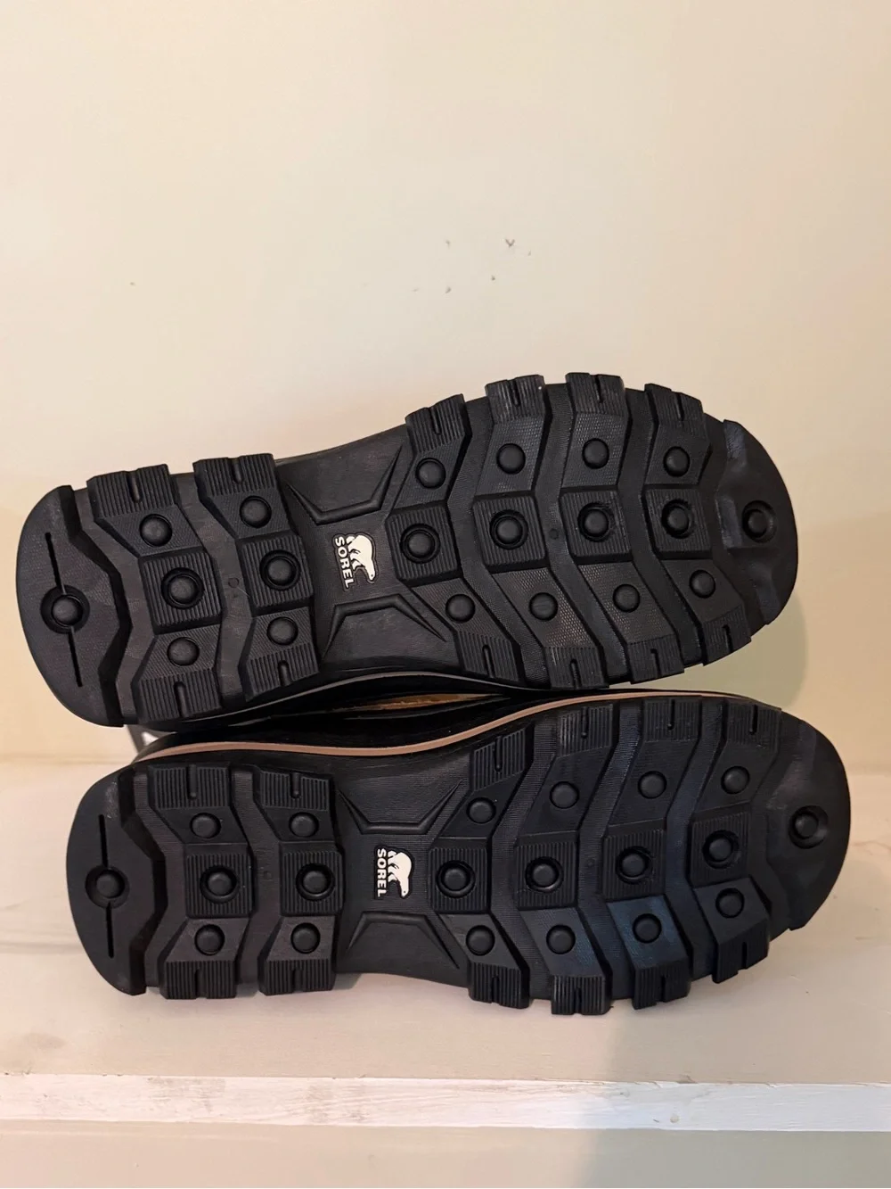 Sorel Brown and Black Insulated Chelsea Waterproof Boots